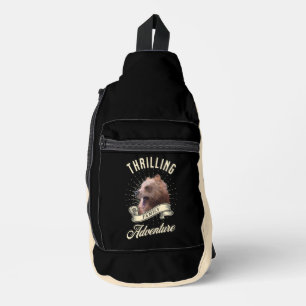 Aufregendes Familienabenteuer Bären-Wildnis Crossbody Bag