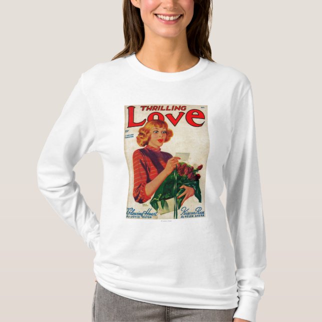 Aufregendes Liebe-Titelseite T-Shirt (Vorderseite)