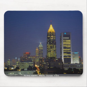 Aufregendes Nachtleben, Atlanta, Georgia, USA Mousepad