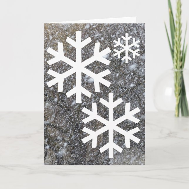 Aufregung Feiertagskarte (Vorderseite)