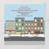 Aufregungen in der Stadthousewarming-Party