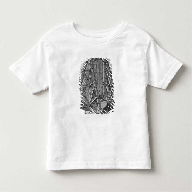 Aufrichten des alten ägyptischen Obelisk Kleinkind T-shirt (Vorderseite)