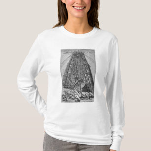 Aufrichten des alten ägyptischen Obelisk T-Shirt