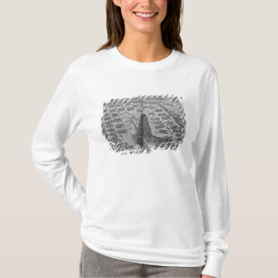 Aufrichten des alten ägyptischen Obelisk T-Shirt