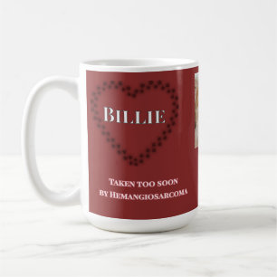 Aufrichtige Hämangiosarkom-Würdigung Kaffeetasse