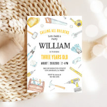 Aufruf an alle Bauarbeiter Kinder Jungen Geburtsta