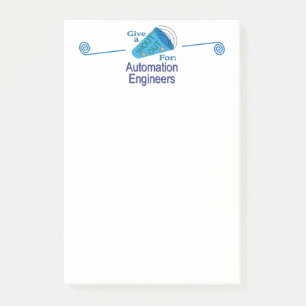 Aufruf an Automatisierungstechniker Post-it Klebezettel