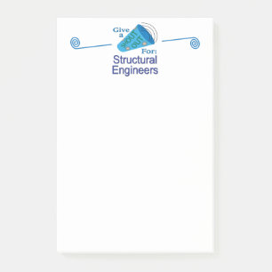 Aufruf an Tragwerksplaner Post-it Klebezettel