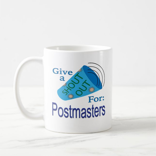 Aufruf für Postmeister Kaffeetasse (Links)