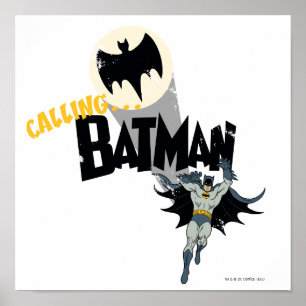 Aufruf von Batman Graphic Poster
