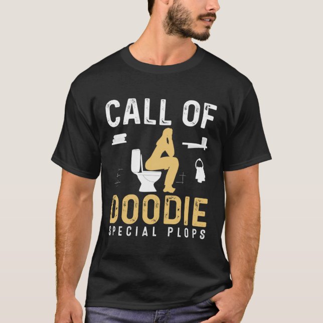 Aufruf von Doodie Special Plops T-Shirt (Vorderseite)