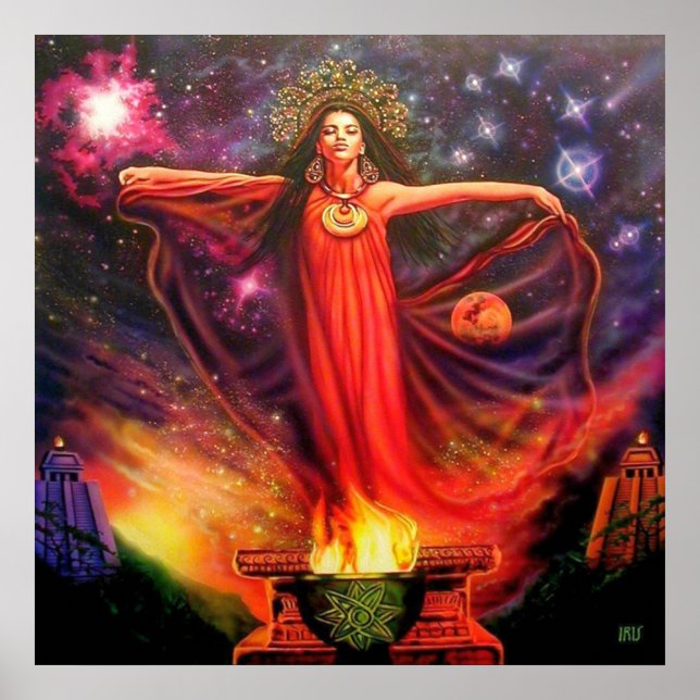 Aufruf von Lisa Iris Poster (Vorne)