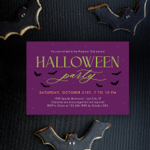 Aufruf zum Bearbeiten von Batty-Halloween-Partys