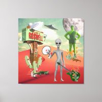 Aufrufen aller Außerirdischen UFO Wüste Surreal Co