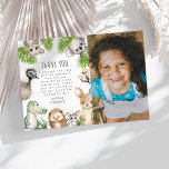 Aufrufen aller Party | Aussie Birthday Party Dankeskarte<br><div class="desc">Machen Sie einen Spaziergang auf der wilden Seite der Geburtstagsfeier mit unserer "Calling All Party Animals" 5. Geburtstagskinder Dankeschön Karte. Die Karte adoptiere ein aufregendes australisches Tierthema, das spielerisch spielerische Aquarellbilder der Aussie Fauna mit schicker Typografie kombiniert. Es ist ein Dschungel da draußen, und wir helfen Ihrem Jungen dabei, ihn...</div>