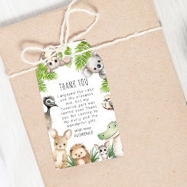 Aufrufen aller Party | Aussie Birthday Party Geschenkanhänger