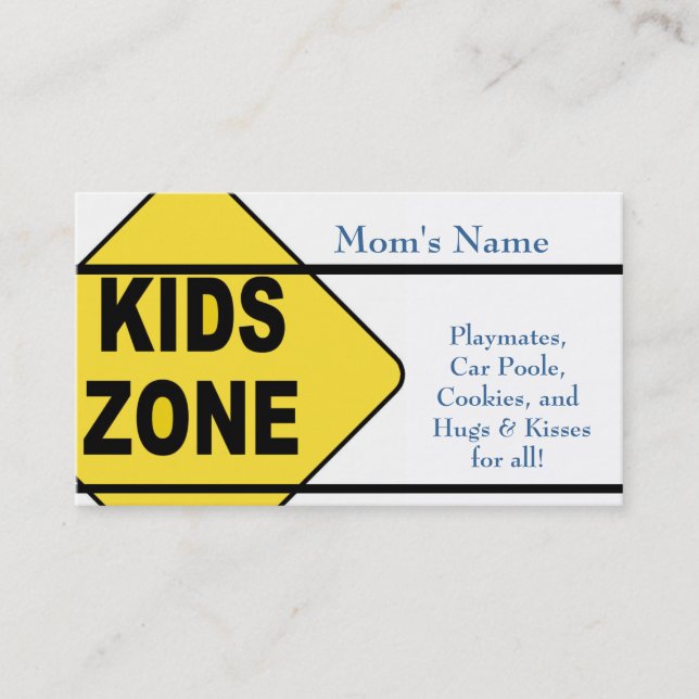 Aufrufkarte der Mama Telefonnummerkarte (Vorderseite)