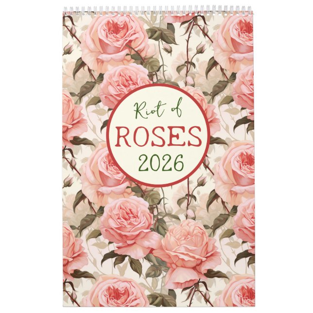 Aufruhr der Rose 2026 Kalender (Titelbild)