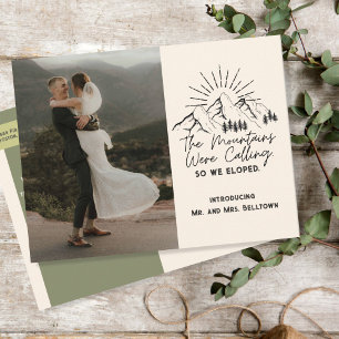Aufruhr für Gebirge Postkarte