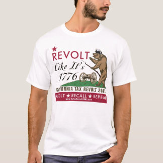 Aufruhr wie 1776 - T - Shirt Rückruf-Benedict