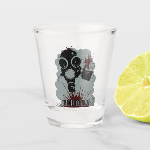 Aufruhrzeit Schnapsglas