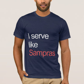 Aufschlag wie Sampras T-Shirt
