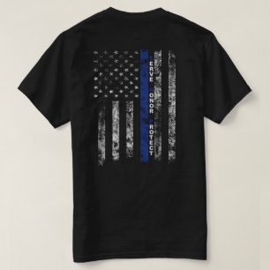 Aufschlags-Ehre schützen sich T-Shirt