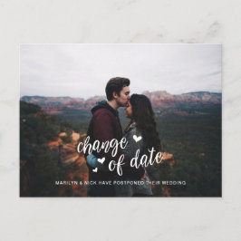 Aufschub des Hochzeitsstils, Niedliche Änderung de Postkarte