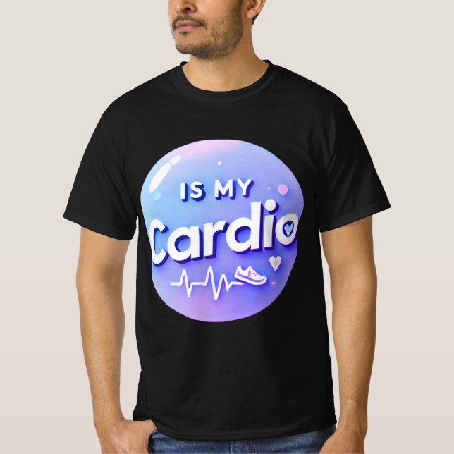 Aufschub ist mein Cardio Funny T - Shirt (Vorderseite)