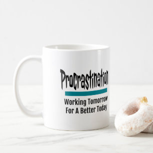 Aufschub Kaffeetasse