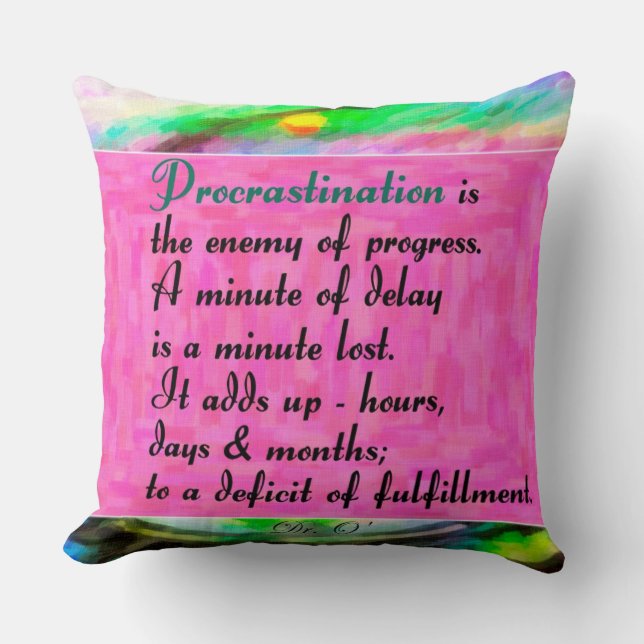 Aufschub Kissen (Vorderseite)