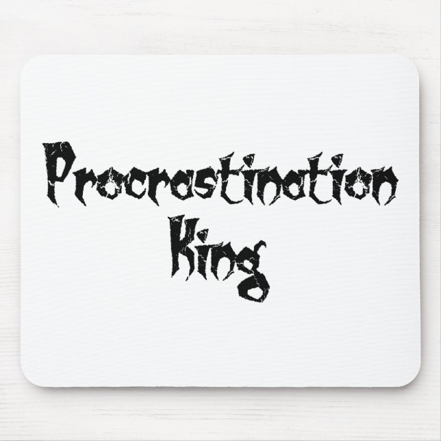 Aufschub König Mousepad (Vorne)