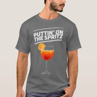 Aufsetzen der Spritz T-Shirt