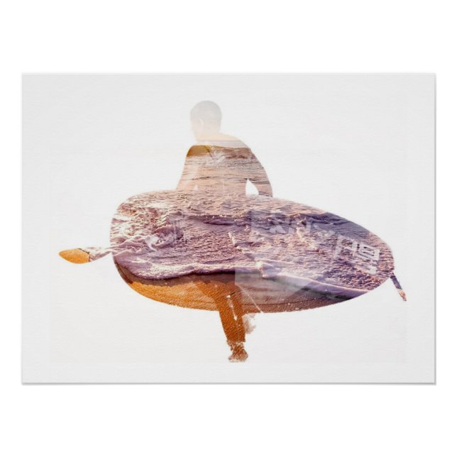 Aufsetzpaddel Poster (Vorderseite)