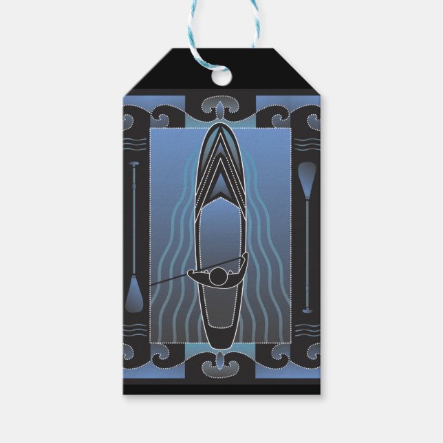 Aufsetzpaddleplatine Geschenkanhänger (Vorderseite)