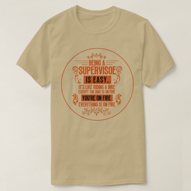 Aufsicht 15 T-Shirt (Design vorne)