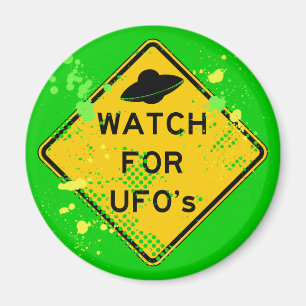 AUFSICHT AUF UFO MAGNET