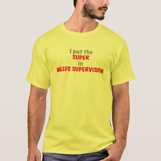 Aufsicht T-Shirt