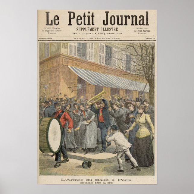 Aufstand gegen eine Heilsarmee Poster (Vorne)