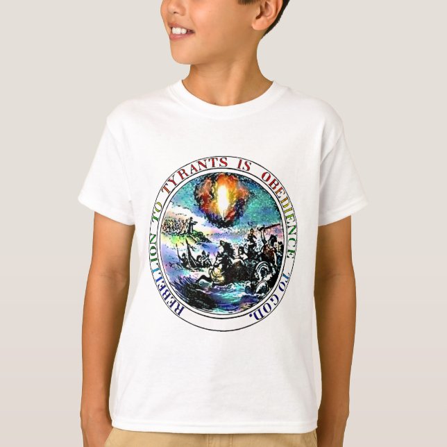 Aufstands-Shirts T-Shirt (Vorderseite)