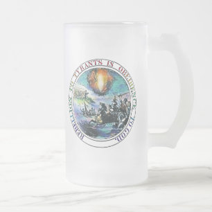 Aufstands-Tassen Mattglas Bierglas