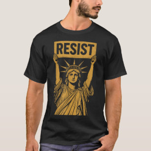 Aufstandsstatue gegen Rebellentum gegen Hig T-Shirt