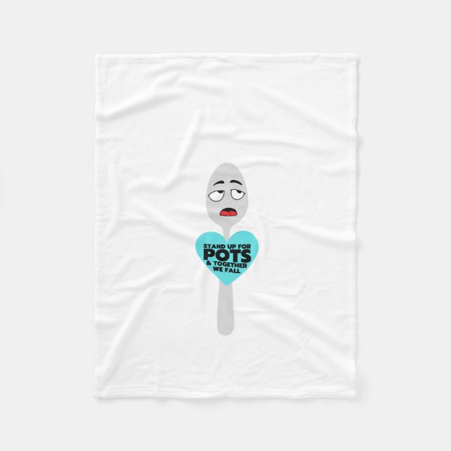 Aufstehen für Vlies-Decken Fleecedecke (Vorderseite)