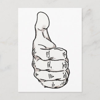 Aufstehen Postkarte