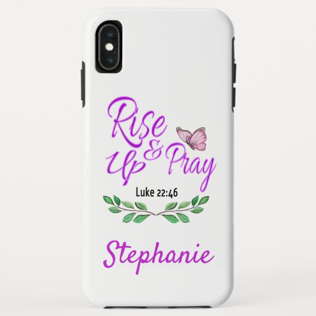 Aufstehen und beten Case-Mate iPhone hülle (Rückseite)