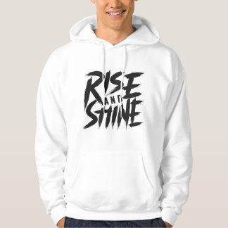 Aufstehen und Strahlen Turnhalle Hoodie 