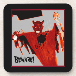 'Aufsteigender Teufel' Cork Untersetzer Set