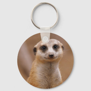 Aufstellung von Meerkat Schlüsselanhänger