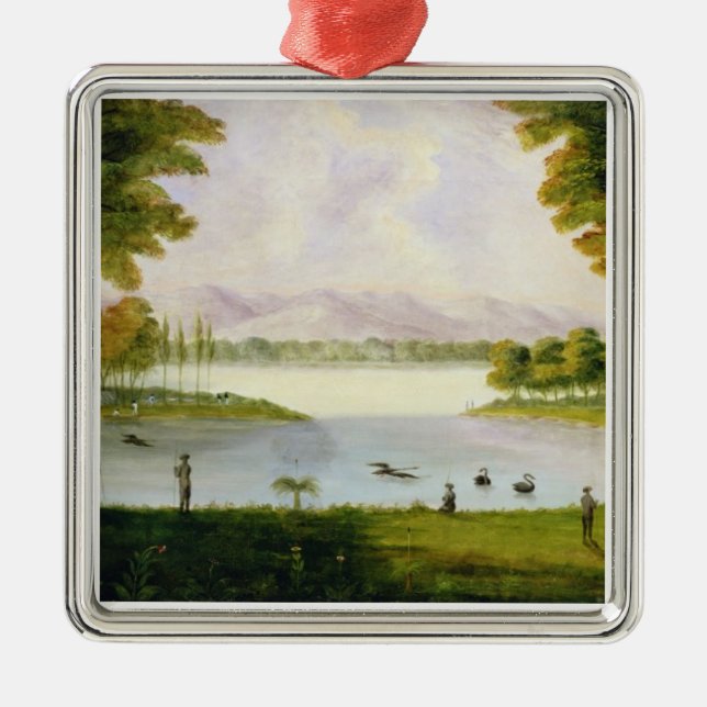 Aufstellungs-Lager der Ornament Aus Metall (Vorne)