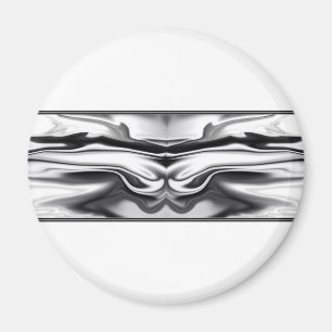 Aufstieg - Chrome Engel abstrakt Magnet